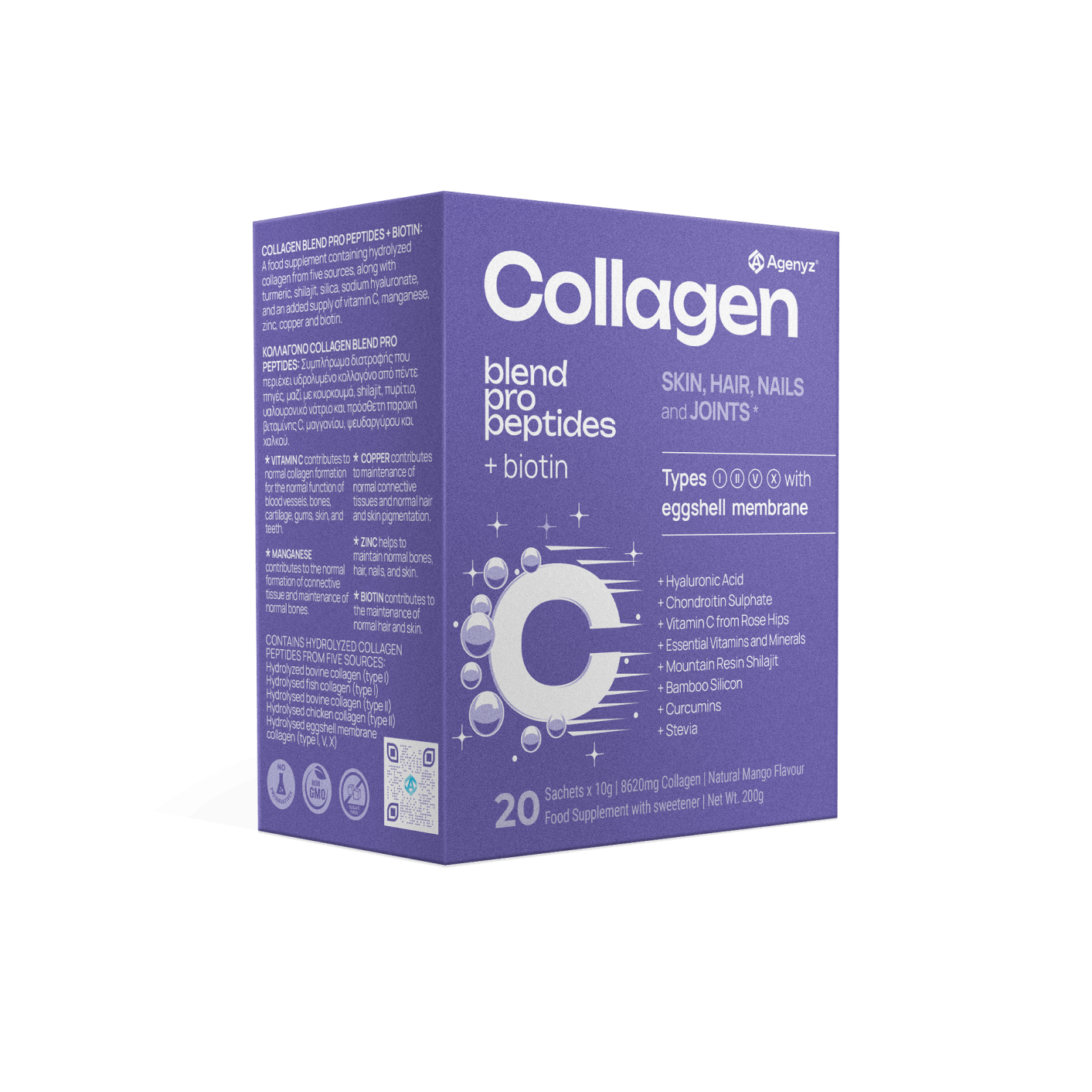 Colágeno Blend Pro + Biotina - imagen 1
